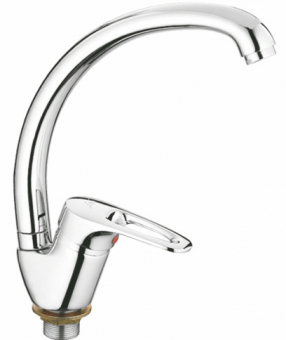 смеситель кухня LEDEME картридж д.40мм цинк L5968-В