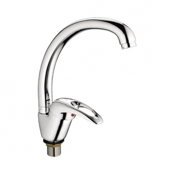 смеситель кухня LEDEME картридж д.40мм цинк L5902-B