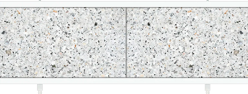 экран под ванну Кварт 148 Серая мозаика