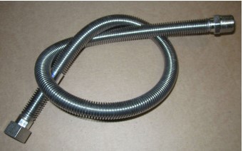 Сильфонная подводка 3/4  г/ш 1, 0 м для газа "ELKA" (упак 50)