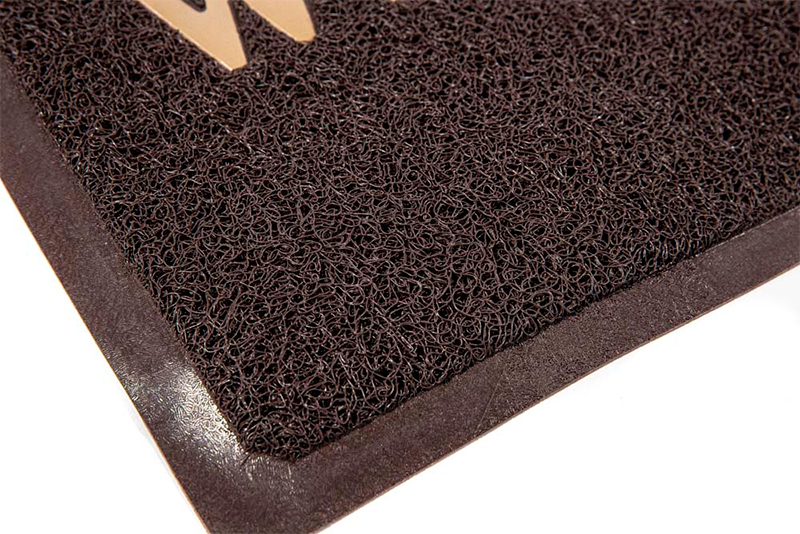 Коврик пористый (WELCOME doormat) 60х90 см коричневый