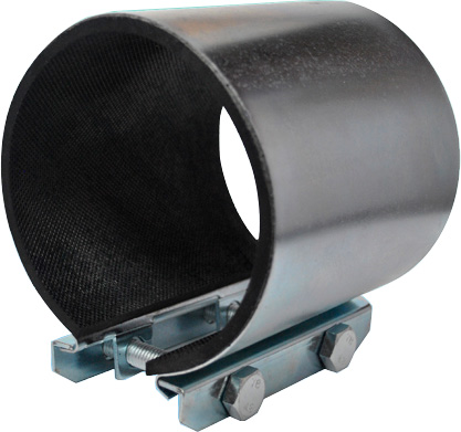 хомут ремонтный оцинк. 3.1/2" (Дн 101-110) шир.150 краб