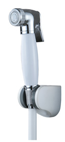 Гигиенический набор KAISER SH-346, 1-jet, латунь, кор./White, chrome