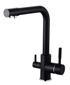 5024  VIKO кухня боковой под фильтр (латунь) Ф35 с гайкой Black