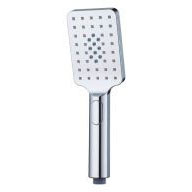 лейка MELODIA квадрат 3 функции, 120х80мм, кнопка, хром MKP20411BL