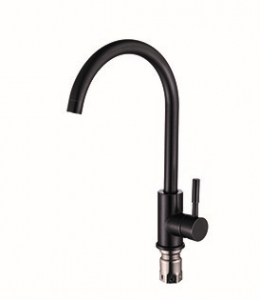 4424  VIKO кухня боковой Ф35 с гайкой (нерж. сталь) Black