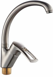 8804  VIKO кухня боковой ф40 с гайкой(латунь)/Silver