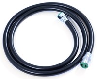 Шланг 0044 д/душа KAISER 1.5м, ПВХ /Black