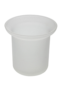 906  Чаша стеклянная для ёршика VIKO