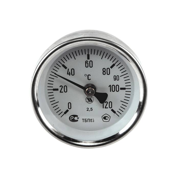 Термометр ТБП63/ТР30 120С Дк63 накладной НПО ЮМАС