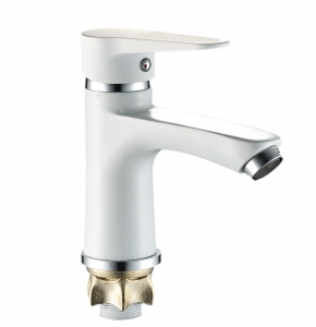 4841  VIKO тюльпан с гайкой ф35, цинк, White