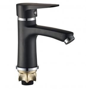 4821  VIKO тюльпан с гайкой ф35, цинк, Black