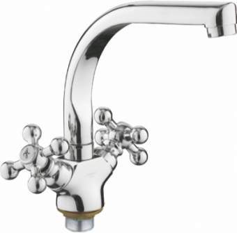 смеситель кухня LEDEME с гайкой L5819-2