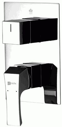смеситель ванна/душ LEMARK Unit встраиваемый, двухпозиционный, картридж 35мм LM4527C