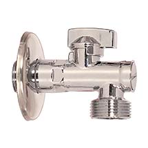 373** Кран угловой 1/2" х 3/4" с фильтром Watermark /