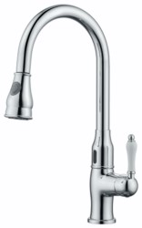 31366  KAISER Vincent кухня  Ø35, боковой, сенсор/рукоятка с выдвижной лейкой, от батареи (тип АА)