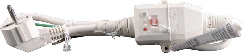 кабель питания с УЗО (16А 1,0м) (65150965)