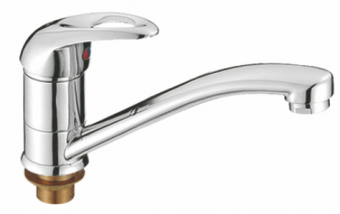 смеситель кухня LEDEME картридж д.35мм излив L-15 см с гайкой L4515-2