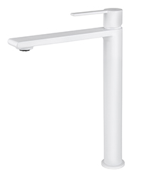 05411-4  KAISER Serio Тюльпан высокий, Ø25, черн. гайка, латунь, White matt