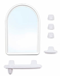 набор для ванной BEROSSI 5601 снежно-белый