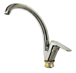 4104  VIKO кухня боковой ф35, цинк, с гайкой Chrome