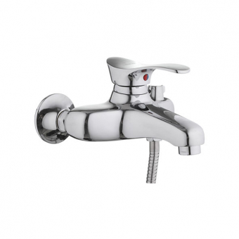 смеситель ванна LEDEME картридж д.40мм короткий излив L3201