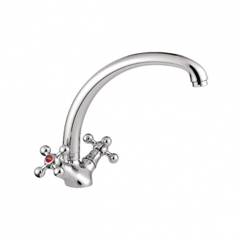 смеситель кухня LEDEME литой излив керамика L4219