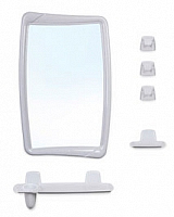 набор для ванной BEROSSI 5104 белый мрамор