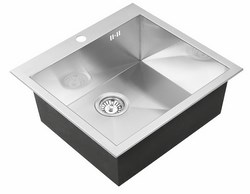 Мойка-Нерж "KAISER" 540x510x220*1.2mm/Silver