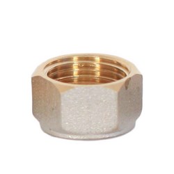 Заглушка 1" вн. (ник/латунь) WaterMark /20/5 шт