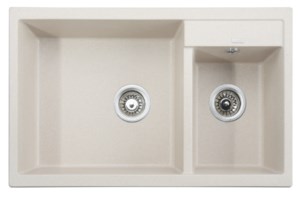 Мойка-Гранит "KAISER" (двойная) 800x500x190 Sand