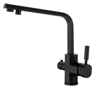 40144-12  KAISER Decor кухня бок под фильтр Ø35 Black&White (308)