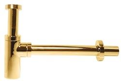 958Z-Gold Сифон KAISER для раковины с вып. 