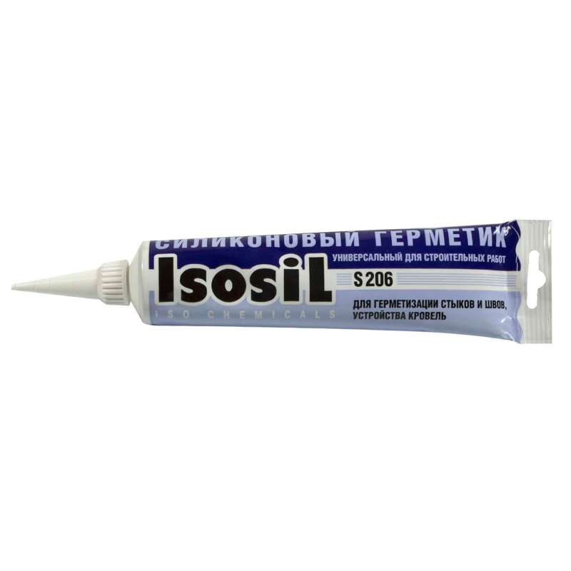 герметик Isosil силикон нейтральный бесцветный 115мл S206