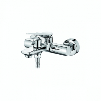 смеситель ванна LEDEME короткий излив дивертор в корпусе L3275