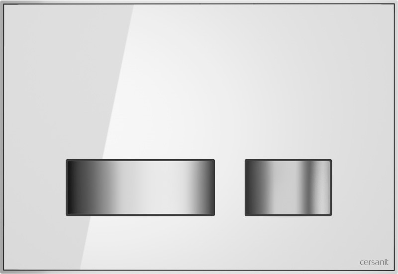 кнопка управления системой инсталляции MOVI для LINK PRO/VECTOR/LINK/HI-TEC белый глянц. Cersanit