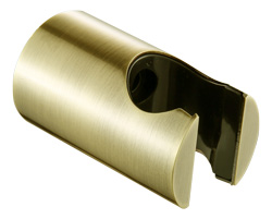 Наст. держатель душевой металлический с пластиковой вставкой (55мм) KAISER 0147/Bronze 