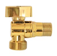 269 Кран KAISER 1/2"х3/4" угловой Gold /20 шт/