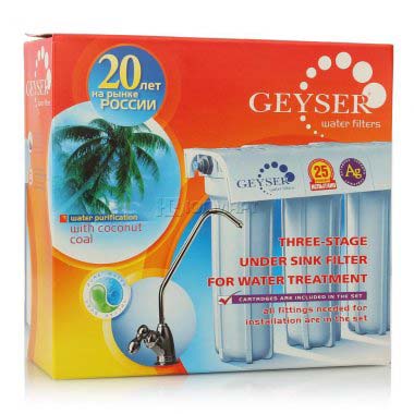 Фильтр Гейзер-3 ВК Люкс для жесткой воды 19060