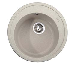 Мойка-Гранит "KAISER"  (круглая) Ф510 Sand Beige