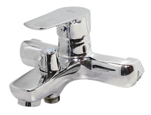 4102  VIKO ванна к/н ф35, цинк, излив 12см Chrome