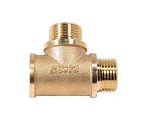 Тройник  1/2" ВНН (латунь)  KAISER/10шт/