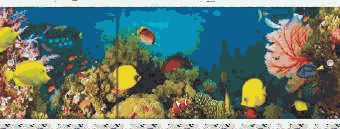 экран под ванну "Премиум Арт" №2 1,48м подводный мир
