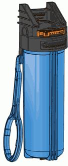 корпус для картриджного фильтра Джилекс 20"  1 М 20"