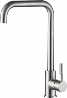 смеситель кухня LEDEME картридж 35мм, нерж.сталь L4998-4