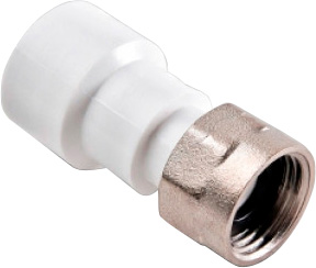 муфта PPRC с накидной гайкой 16*1/2"внутр. РВК