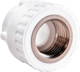 муфта PPRC комбинированная 16*1/2" внутр. РВК 020415