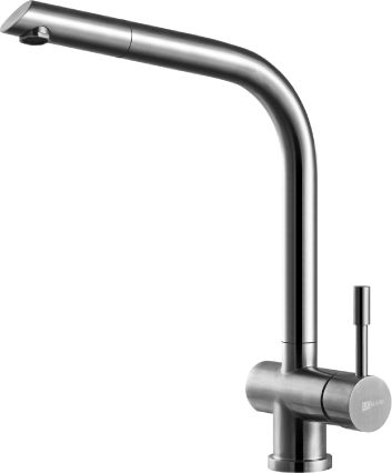 смеситель кухня LEMARK Expert вытягивающийся пов.излив LM5075S