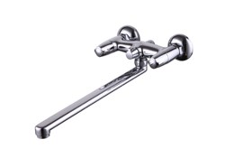 17155  KAISER Topaz  ванна  круг 2-х вентильный (кер. перекл.) пл/излив