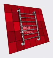 Полотенцесушитель ДВИН Bubble2 80/50 1"-1/2" Водяной ст. бронза(К1)
